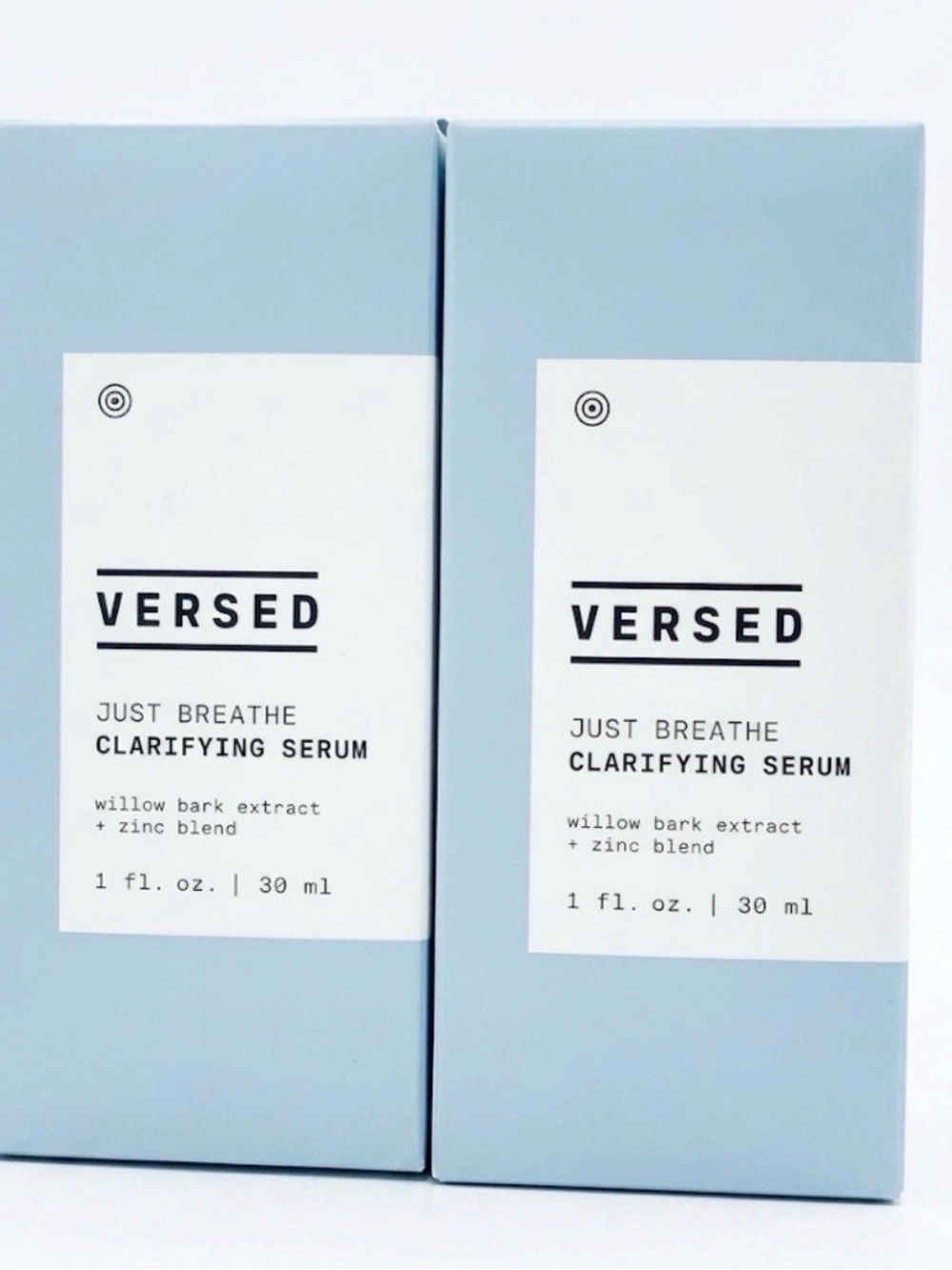 Versed Just Breathe Clarifying Serum - 2 bottles